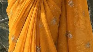 Bollywood 90s Vintage Yellow Saree 🌼✨