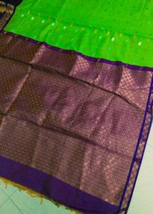Elegant Silk Blend Saree