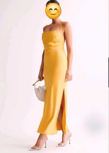 New With tag Meshki straight neck slip Maxi Dress