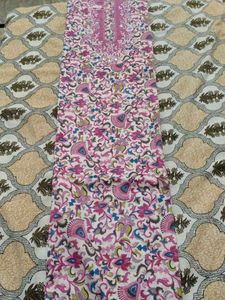 Beautiful Pink Kurta Set with Dupatta
