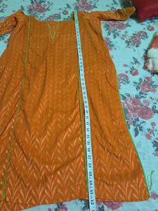 Orange Kurta