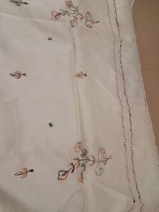 OFFWHITE ARTSILK SAREE