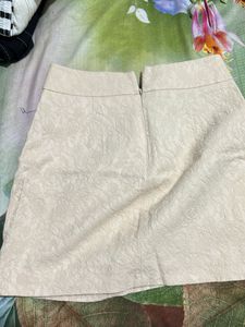 Nude Colour Skirt