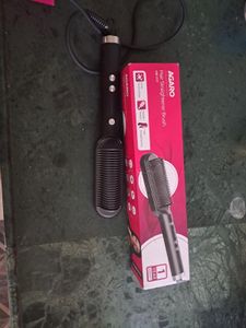 AGARO Hair Straightener Brush - Like New!