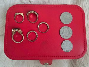 6 piece of Assorted Ring Set