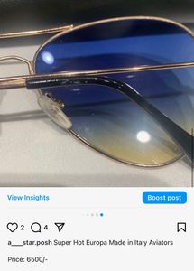 Super Hot Europa Made in Italy Aviators