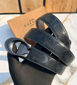 Coach Black Signature Belt