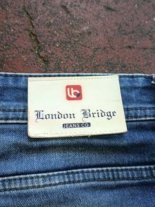 Men's Ripped Blue Jeans