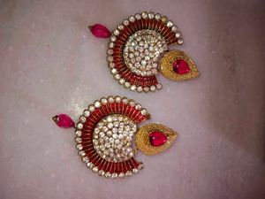 Exquisite Kundan Studded Earrings