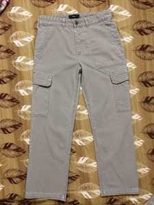 Stylish Grey Cargo Pants