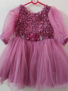 Sparkly Pink Party Dress