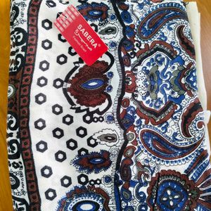 Sabera Fashion Scarf with Paisley Print