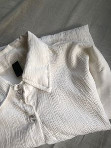 Aesthetic White Shirt