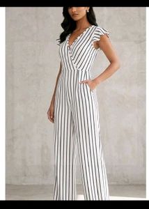 New Chic Striped Jumpsuit