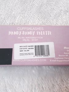CUFFS N LASHES HANDY-DANDY EYESHADOW PALETTE; Mix