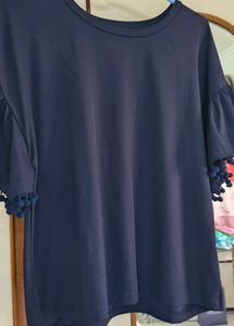 Navy Blue stylish Top