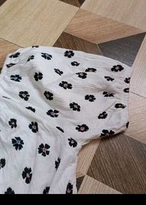 8-9 year Girls' Floral Off-Shoulder Dress