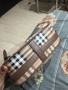 Classic Plaid Shoulder Bag