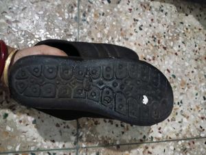 black shoe