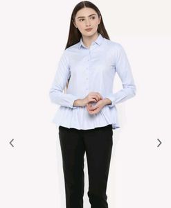 Park Avenue Blue Formal Shirt