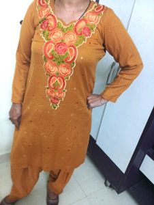 Elegant Embroidered Kurta Set