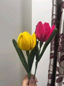 Vibrant Artificial Tulip Flowers