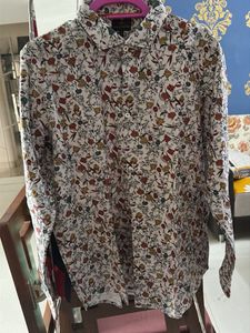 Men's Floral Print Shirt