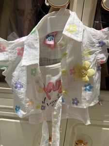 Cute Floral Baby Girl Outfit
