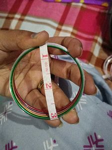 Metal Bangles With Multi Colour