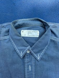 Vintage Blue Denim Shirt