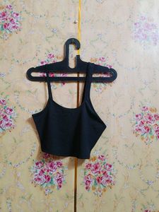 🇳🇿💫🎀Black Cropped Tank Top
