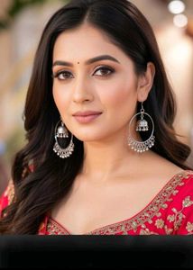 Hoop Jhumka Earrings