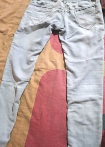 Light Wash Distressed Jeans