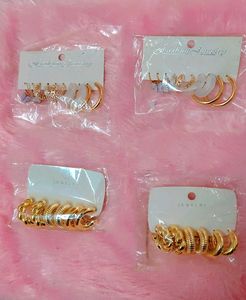 Fashion Jewelry Earring Set (4-set combo)