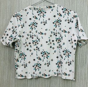 Floral Print Knit Top
