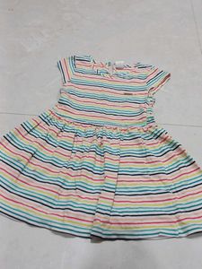Colorful Striped Dress