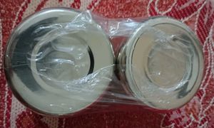 Decorative Silver Finish Containers
