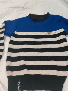 Classic Striped Knit Sweater