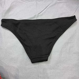 Classic Black😍 Textured Bikini Bottom