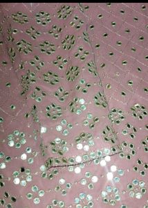 Elegant pink Shrara Suit Set with dupatta
