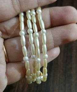Elegant Multi-Strand Pearl Bracelet