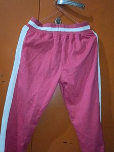 Pink &amp; White Tracksuit Set