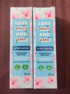 Love Beauty & Planet Hair Mist Set