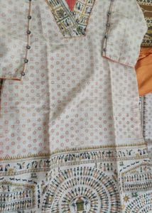 Unique Ethnic Kurta with Kalamkari Print