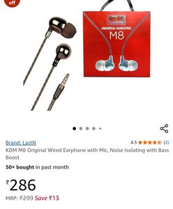 KDM Universal Handsfree M8 - New