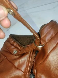 (Branded)Zara Leather Jacket