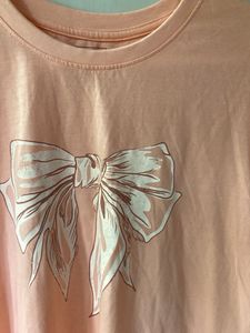 Cute Bow Graphic T-Shirt