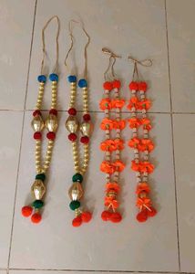 Unused Four Pieces Decorative Haar/Mala /Necklace