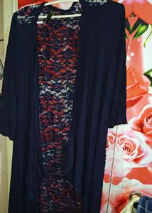 Stylish Navy &amp; Yellow Kurta Set