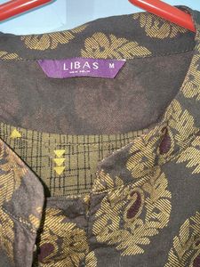 Libas Printed Dhoti Pant &amp; Jacket Set